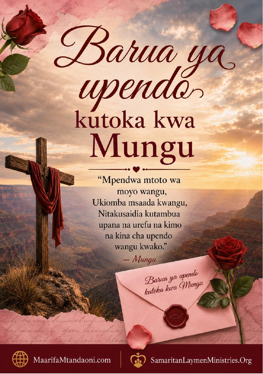 cover of BARUA YA UPENDO KUTOKA KWA MUNGU WETU